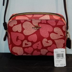 COACH Hearts Mini Camera Bag Style #91042